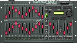 Behringer LC2412 V2  профессиональный 24-канальный DMX световой пульт с 24 пресетными каналами назначаемыми на 512 DMX каналов - фото 153052