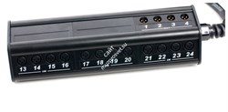 Cordial CYB 24-4 C мультикор (stagebox) 24xinput, 4xoutput, XLR male, 30,0 м, черный - фото 153210