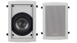 Tannoy IW 4DC-WH пассивная 2-полосная АС. Встраивается в стену. Номинальная/программная/пиковая мощность 60/120/240Вт 8Ом НЧ-динамик 4", ВЧ-твиттер 0.75" DualConcentric. SPL 106дБ (продолж.), 112дБ (пик.) Диапазон 88Гц-50кГц Крепление 4 винт. зажима. Подк - фото 153272