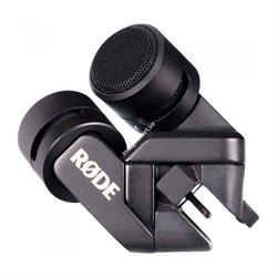 RODE iXY Lightning Стерео микрофон для работы с iPhone или IPad. Встроенный микрофонный предусилитель и 24 битный АЦП для высококачественной записи. Совместим с  iPhone от 5 и выше, частотный диапазон 20 Гц - 20 кГц, размер 46 х 55 х 40 мм, вес 40 г, в ко - фото 153711