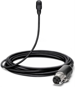 SHURE TL47B/O-MTQG Петличный всенаправленный мирофон TwinPlex, естественная передача звука, низкая чувствительность, кабель 1.6м - фото 155745