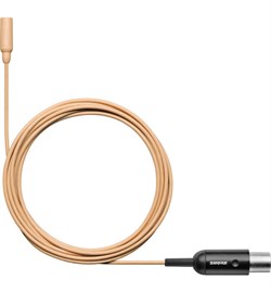 SHURE TL48T/O-MTQG-A Петличный всенаправленный микрофон TwinPlex,, оптимизирован для речи, низкая чувствительность, кабель 1.6мм - фото 155762