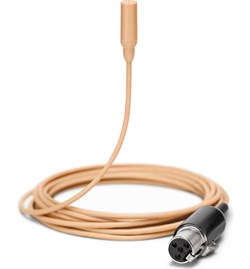SHURE TL48T/O-MTQG-A Петличный всенаправленный микрофон TwinPlex,, оптимизирован для речи, низкая чувствительность, кабель 1.6мм - фото 155764