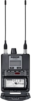 SHURE P10R+ J8E поясной приемник системы персонального мониторинга PSM1000, частотный диапазон 554-626 MHz - фото 155770