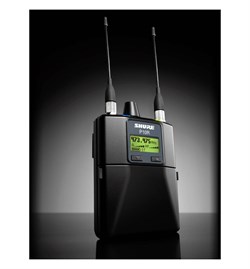 SHURE P10R J8E поясной приемник системы персонального мониторинга PSM1000, диапазон 554 – 626 МГц  - фото 155950