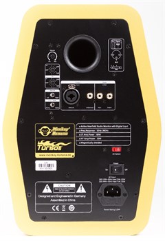 Monkey Banana Turbo 6 banana Студийный монитор 6,5', шелковый твиттер 1', LF 60W, HF 30W, балансный вход, S/PDIF-вход, S/PDIF Th - фото 156015