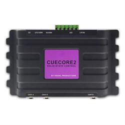 VISUAL PRODUCTIONS CueCore2 процессор 2х512 DMX порта совместимость с программным обеспечением Cuelux - фото 156138