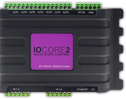 VISUAL PRODUCTIONS IoCore2 GPI+GPO интерфейс, порты RS232 и DMX - фото 156200
