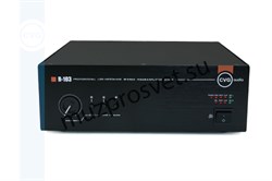 Профессиональный 2-х канальный стереофонический усилитель, 2x50W/8ohm, 2x75W/4ohm, 4-8ohm, 3 Line input – 3x2RCA, один Mic input TRS/XLR, EXT.MUTE/ FULL MUTE, stereo/bridge/parallel - фото 156643