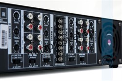 Профессиональный низкоомный 4-х канальный усилитель, 4x50W/8ohm, 4x75W/4ohm, 4-8ohm, input 4x2RCA, EQ/EXT.MUTE для каждого канала, режимы split/bridge для A/B и C/D каналов, внутренняя маршрутизация сигнала, корпус 2U - фото 156677