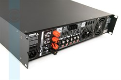 Профессиональный микшер-усилитель для качественных систем трансляции фоновой музыки и оповещения, 80W/100V, 3 line in, 2 mic/line in (настраиваемый приоритет), управляющие контакты FULL MUTE, MUSIC MUTE, раздельный EQ для линейных и микрофонных входов, 2U - фото 156697