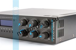 Миниатюрный экономичный Public Address микшер – усилитель, 40W/100V, MP3 (USB/SD) плеер / FM тюнер / Bluetooth., 2xAux In – 2x2RCA, Mic In – XLR/TSR 6,35mm - фото 156839