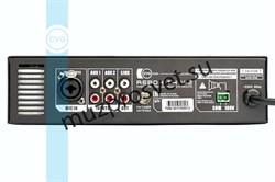Миниатюрный экономичный Public Address микшер – усилитель, 40W/100V, MP3 (USB/SD) плеер / FM тюнер / Bluetooth., 2xAux In – 2x2RCA, Mic In – XLR/TSR 6,35mm - фото 156840