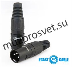 PROCAST Cable XLR 6/Male балансный разъем - штекер под пайку - фото 157131