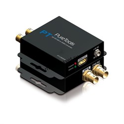 Проходной конвертер PureTools PT-C-SDIHD сигнала 3G/HD-SDI в HDMI - фото 158997