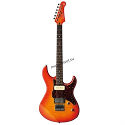 YAMAHA PACIFICA611HFM LAB - электрогитара, HH, огненный клён, цвет янтарный - фото 159537