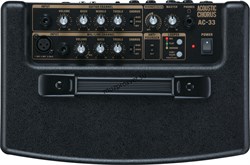 Roland AC-33 - Комбо для акустических гитар, стерео, 2х15 Вт., 8 батареек АА. - фото 159634