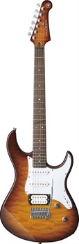 YAMAHA PACIFICA212VQM TBS - электрогитара, SSH, волнистый клен, цвет табачный санбёрст - фото 159828