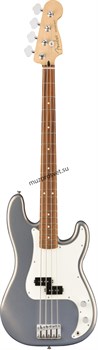 FENDER PLAYER PRECISION BASS®, PAU FERRO FINGERBOARD, SILVER 4-струнная бас-гитара, цвет серый - фото 159933