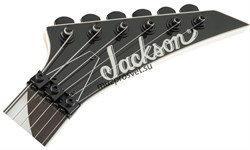 JACKSON JS32 RR, AH FB - BLACK W/WHITE BEVELS электрогитара, цвет черный с белыми гранями - фото 160285