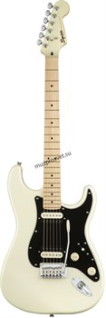 Fender Squier Contemporary Stratocaster HH, Maple Fingerboard, Pearl White Электрогитара, звукосниматели HH, цвет жемч.-белый - фото 160435