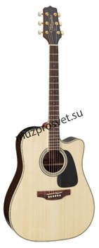 TAKAMINE G50 SERIES GD51CE-NAT электроакустическая гитара типа DREADNOUGHT CUTAWAY, цвет натуральный, верхняя дека - массив ели, - фото 160881