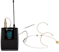 Direct Power Technology DP-200 HEAD радиосистема с поясным передатчиком, головным микрофоном и ЖК-дисплеем - фото 160893