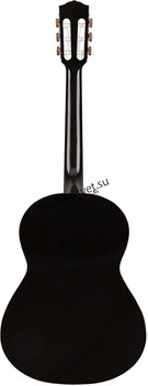 FENDER CN-60S NYLON, BLACK WN Классическая гитара, топ массив ели, цвет черный - фото 160962