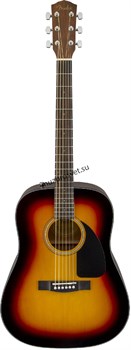 FENDER CD-60 DREAD V3 DS SB WN акустическая гитара, цвет санберст - фото 160983