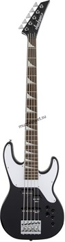JACKSON CBXNT V - GLOSS BLACK 5-струнная бас-гитара, цвет черный (белый пикгард) - фото 161021