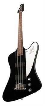 GIBSON Thunderbird Bass Ebony бас-гитара, цвет черный, в комплекте кейс - фото 161026
