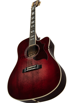 GIBSON 2019 Hummingbird Chroma Black Cherry гитара электроакустическая, цвет вишневый в комплекте кейс - фото 161082
