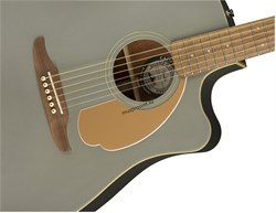 FENDER Redondo Player Slate Satin WN электроакустическая гитара, цвет серый - фото 161298