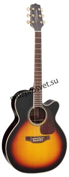 TAKAMINE G70 SERIES GN71CE-BSB электроакустическая гитара типа NEX CUTAWAY, цвет санберст, верхняя дека массив ели, нижняя дека - фото 161305