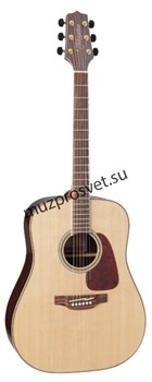 TAKAMINE G90 SERIES GD93 акустическая гитара типа DREADNOUGHT, цвет натуральный, верхняя дека - массив ели, нижняя дека и обечай - фото 161331