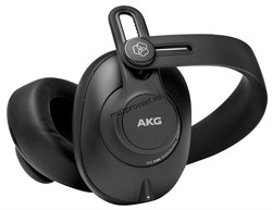 AKG K361 профессиональные закрытые студийные наушники, 32 Ом, 15 - 28000 Hz, чувствительность 114 дБ, кабель 2,5' TRS, вес 219гр - фото 161507