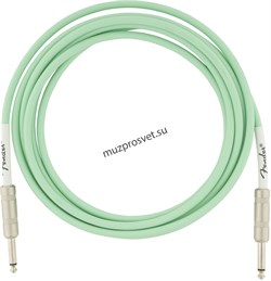 FENDER 10' OR INST CABLE SFG инструментальный кабель, зеленый, 10' (3,05 м) - фото 161564