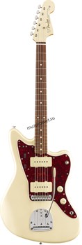 FENDER VINTERA '60S JAZZMASTER®, PAU FERRO FINGERBOARD, OLYMPIC WHITE электрогитара, цвет белый, в комплекте чехол - фото 161808