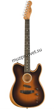 FENDER ACOUSTASONIC TELE SB W/ BAG E электроакустическая гитара, цвет санберст, в комплекте чехол - фото 161844