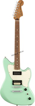 FENDER POWERCASTER PF SFG электрогитара, цвет зеленый, в комплекте чехол - фото 161909