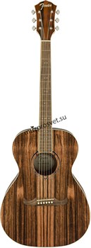 FENDER FA-235E STRIPED EBONY FSR LR электроакустическая гитара, цвет натуральный - фото 162006