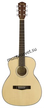 FENDER CT-60S TRAVEL NATURAL WN акустическая гитара, цвет натуральный - фото 162011
