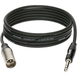 KLOTZ GRG1MP06.0 GREYHOUND готовый микрофонный кабель, разъемы Klotz XLR папа - Stereo Jack, длина 6 м - фото 162115