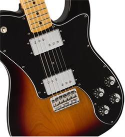 FENDER VINTERA '70S TELECASTER® DELUXE, MAPLE FINGERBOARD, 3-COLOR SUNBURST электрогитара, цвет санбёрст, в комплекте чехол - фото 162209