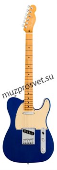 FENDER American Ultra Telecaster®, Maple Fingerboard, Cobra Blue электрогитара, цвет синий в комплекте кейс - фото 162218