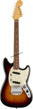 FENDER VINTERA '60S MUSTANG®, PAU FERRO FINGERBOARD, 3-COLOR SUNBURST электрогитара, цвет санбёрст, в комплекте чехол - фото 162480