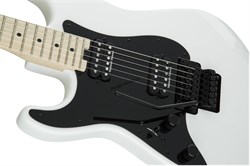 CHARVEL PM SC1 HH FR LH MPL - SN WHT электрогитара (левосторонняя модель), цвет белый - фото 162852