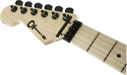 CHARVEL PM SC1 HH FR LH MPL - SN WHT электрогитара (левосторонняя модель), цвет белый - фото 162853