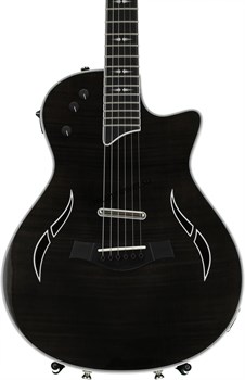 TAYLOR T5Z PRO GASLAMP BLACK полуакустическая гитара, цвет Gaslamp Black, в комплекте кейс - фото 163048