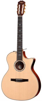 TAYLOR 814CE-N электроакустическая гитара, цвет натуральный, в комплекте кейс - фото 163075